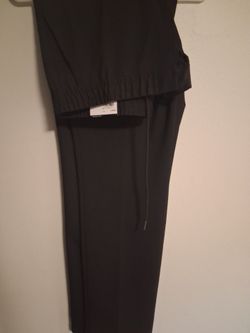 Large Premier Flex Slim Fit Black Pants