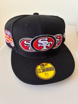 San Francisco 49ers x John Geiger misplaced fitted hat size 7 5/8
