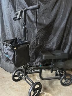 Steerable Knee Walker Scooter Crutch Alternative