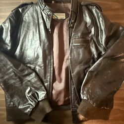 Vintage 80s Members Only Europe Craft Leather Jacket Men’s Size 44