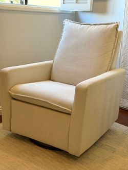 Pottery Barn Paxton Swivel Glider Recliner - Great Condition