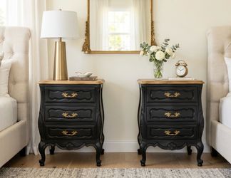 Gorgeous vintage French provincial nightstands