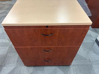 Beautiful Executive Large 3 Drawer File Cabinet – Heavy Duty Quality Wood – Delivery Available