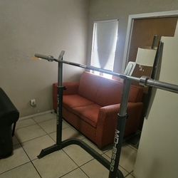Rack and squat Bar