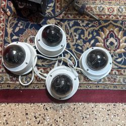 Hikvison Dome Cameras X 4