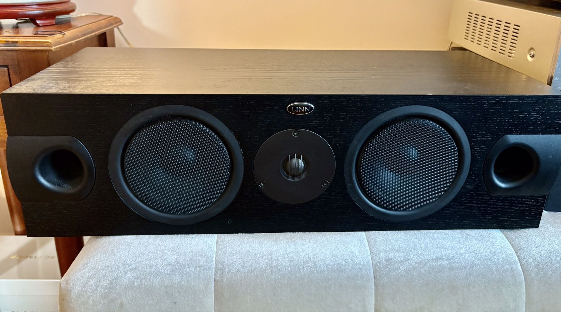 LINN EKWAL CENTER CHANNEL SPEAKER BLACK FINISH