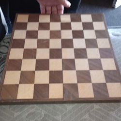 Wood Caved Chess Set