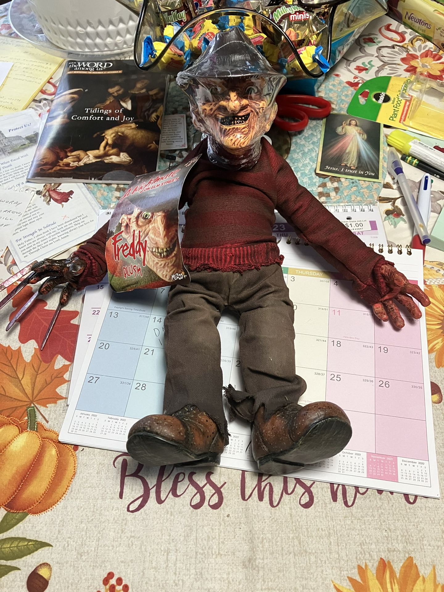 Mezco Freddy Krueger 12” Plush Doll (Brand New)