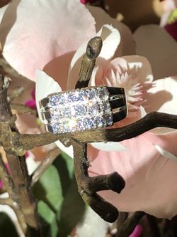 Sterling silver CZ ring