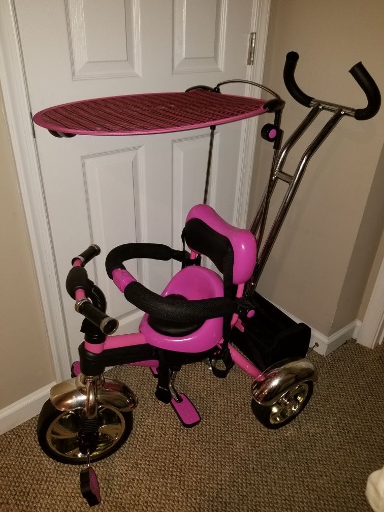 Girl's toddler bike