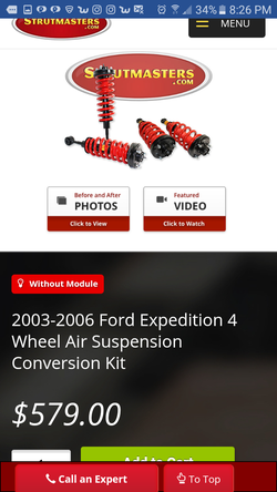 For sale Conversion kit ford Expedition 2003 to 2006