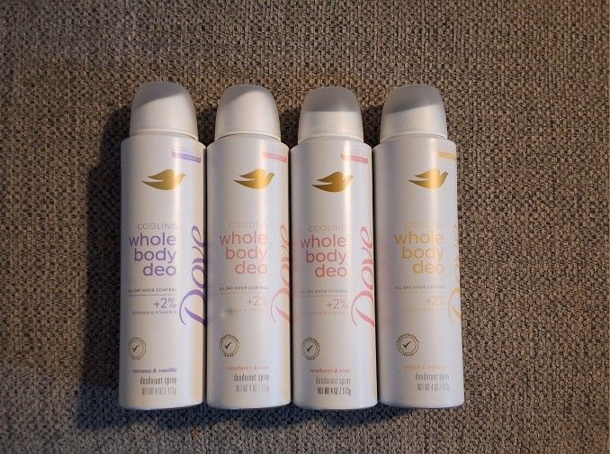 Women's Dove Whole Body Deodorant Spray