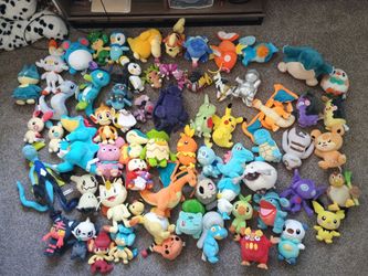 65 Pokemon plush