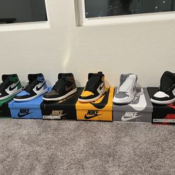Jordan 1 Size 10 Sneaker Lot 