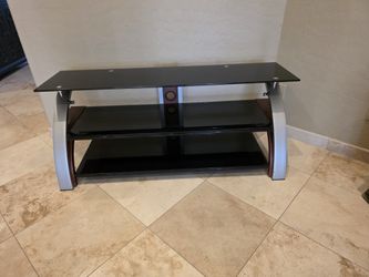 Glass TV Stand / Media Console – 56" Wide