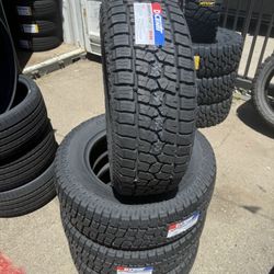 265-65-18 Dcenti AT $469 CASH OUT THE DOOR All Terrain Tires installed (4) New 50,000 Mile Warranty