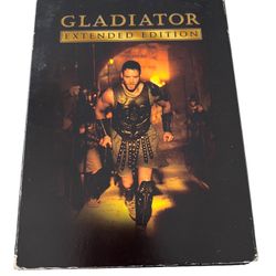 Gladiator Extended Edition DVD Russell Crow Ridley Scott 2000  Immerse yourself in the epic story of a once powerful general turned slave, as he rises