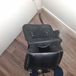 Leather Works(Stockton, CA) Motorcycle Saddle Bag(used)