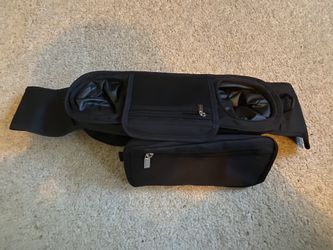 Universal Stroller Organizer with Insulated Cup Holder Detachable Phone Bag & Shoulder Strap