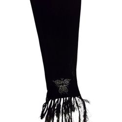 Harley-Davidson Women's Velvet Embroidered Logo Scarf 