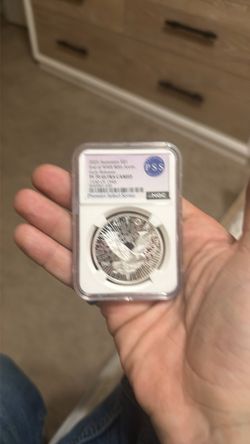 NGC Graded Australian Silver Dollar Coin