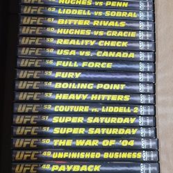 UFC Dvds