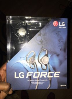 Lg force Bluetooth wireless headset