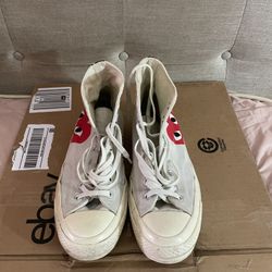 CDG CONVERSE W/ Flaws