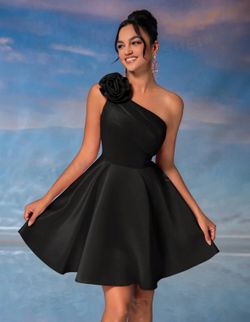 Black Elegant Dress- Size M
