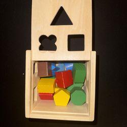 Melissa & Doug Shape Sorting Cube Toy