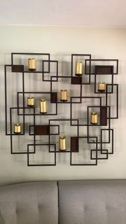 Beautiful metal wall hanging.