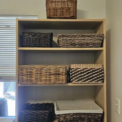 **ENTIRE LOT of WICKER BASKETS** Organized Storage