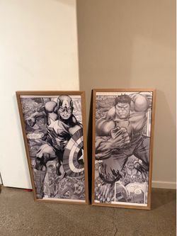 Avengers Wall Decor Large Pictures