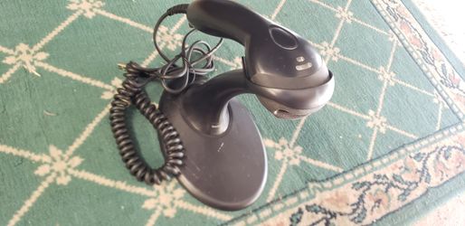 Metrologic Ms9520 Voyager Barcode Scanner W/Cable & Stand