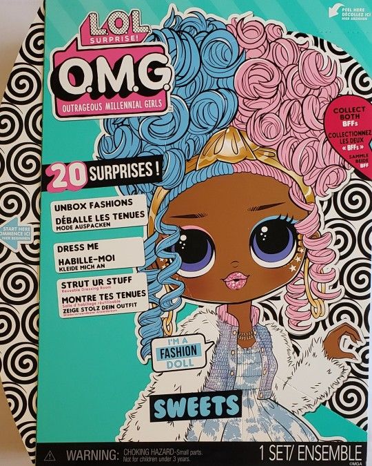 LOL Surprise OMG SWEETS Doll NEW $35