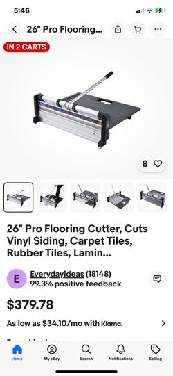 26” Flooring & Siding Cutter , New 