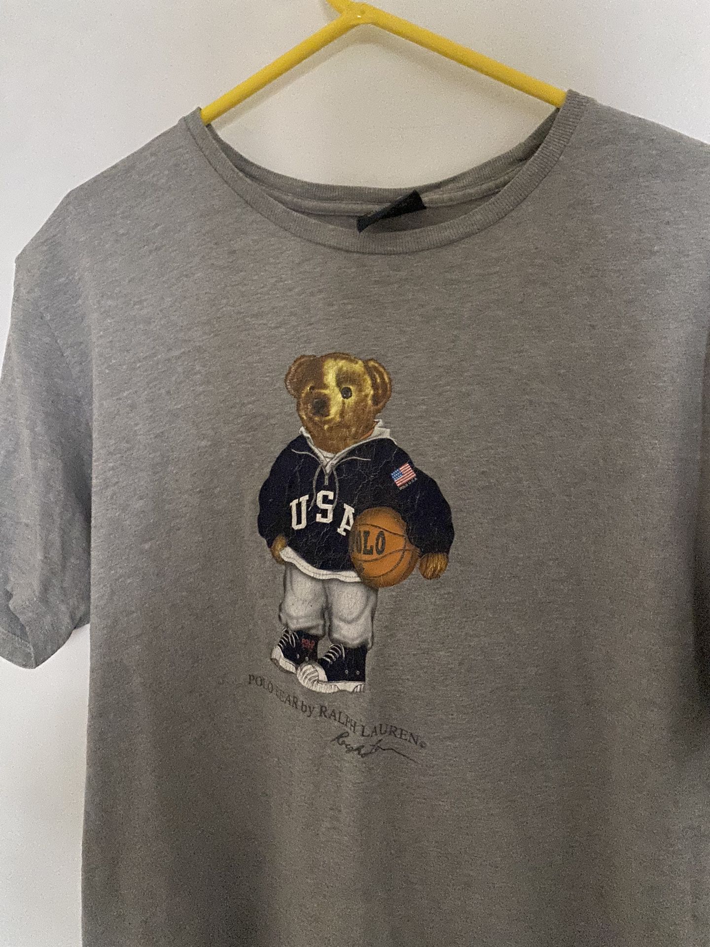 Vintage Polo Ralph Lauren Basketball Bear T-Shirt (L)