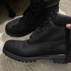 Black Timberland Boots
