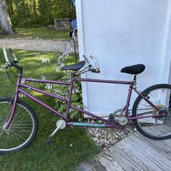 Montague Tandem Two 2 Seater Bike Folding 