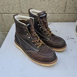 Size 10.5 M Mens Work Boots Soft Toe
