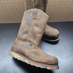 Size 11 Mens Slip On Work Boots Steel Toe