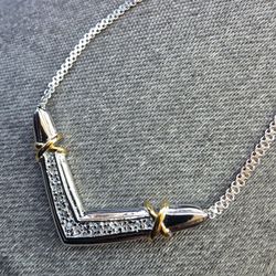 Lab Created Diamond Necklace