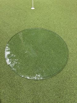 FREE 42” round tempered glass