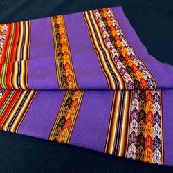 Peruvian Alpaca, Manta/ Blanket decorative Handcrafted, $39 each piece