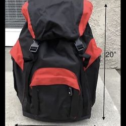 Mountain Climbing/Hiking Backpack With 3 Embedded Safety Metal Support Strips