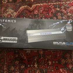 Hifonics Brutus Elite 4,000 Mono Amplifier!Brand new!