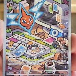 Rotom Pokémon Card 