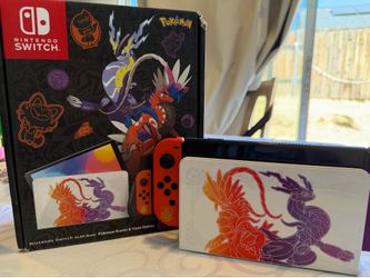 Nintendo switch oled pokemon edition