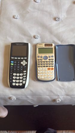 Texas instrument and Casio calculators