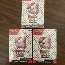 151 Booster Bundle 